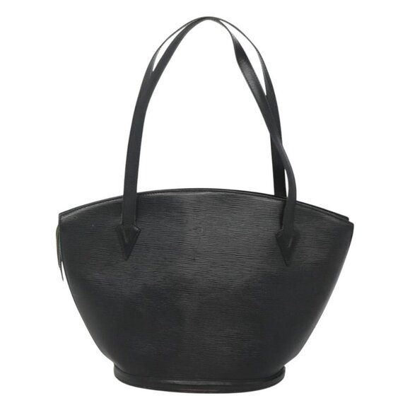 LOUIS VUITTON Epi Saint Jacques Shopping Shoulder Bag Black M52262 Auth 119122 - Picture 1 of 16